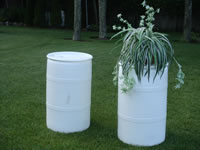 Water Barrels - Suffolk County Party Rental